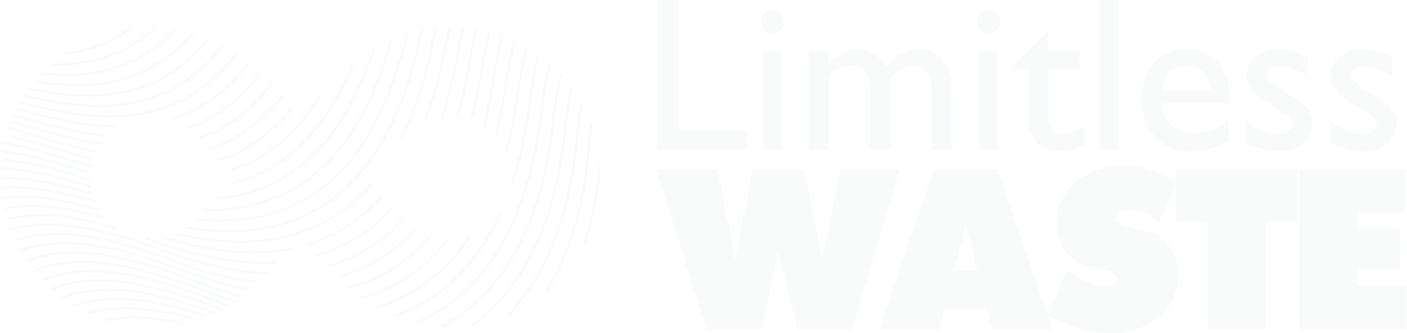 white Limitless Waste logo