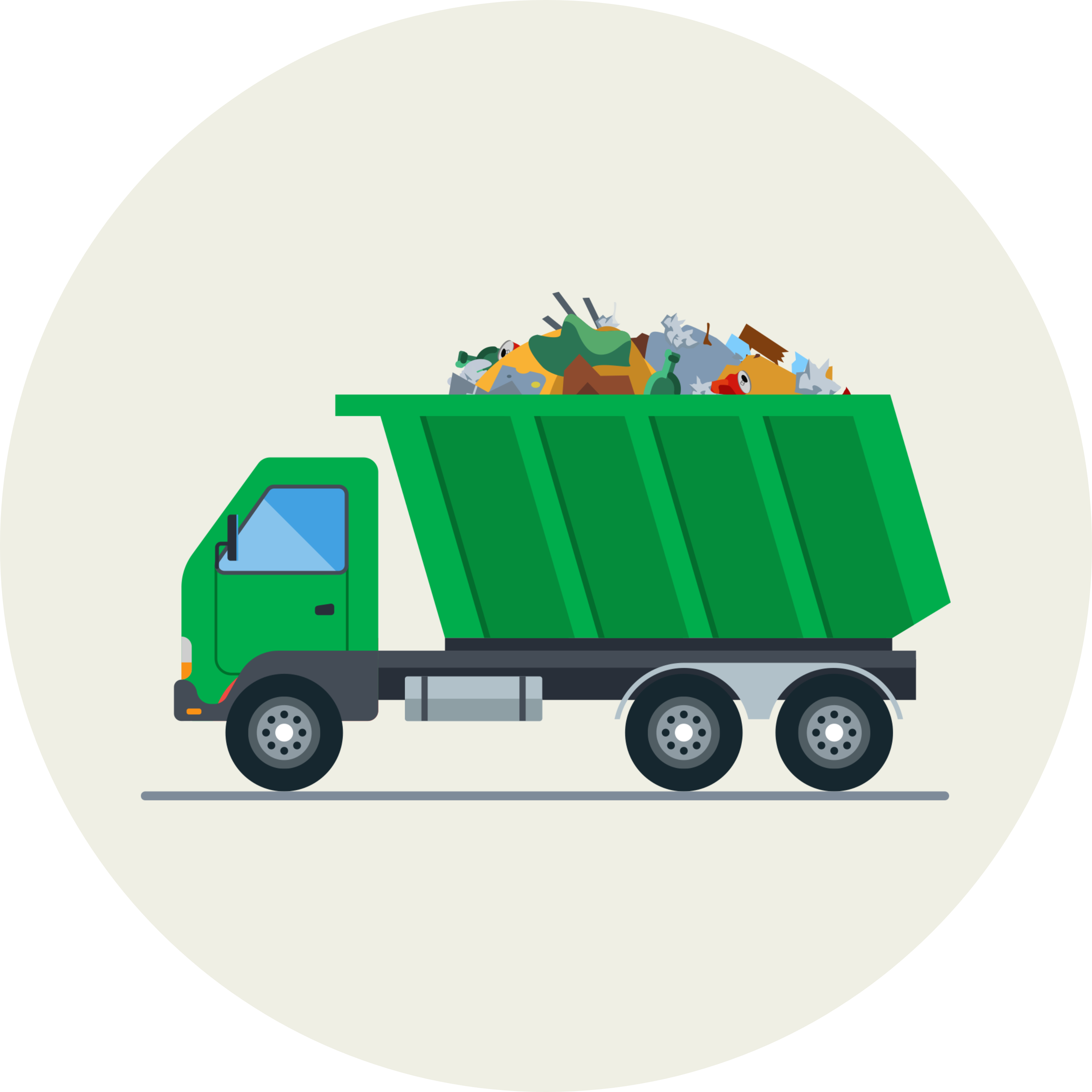 waste van icon